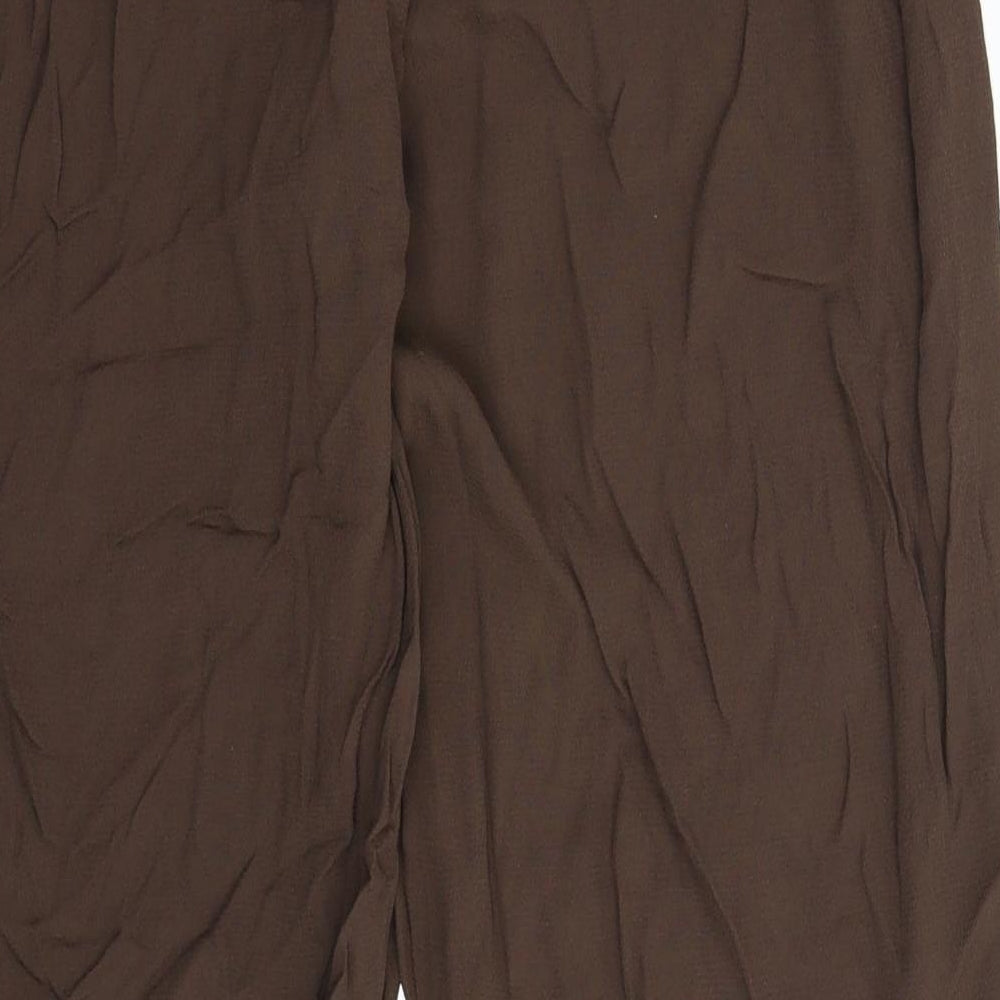 Marks and Spencer Womens Grey Trousers Size 12 L28 in
