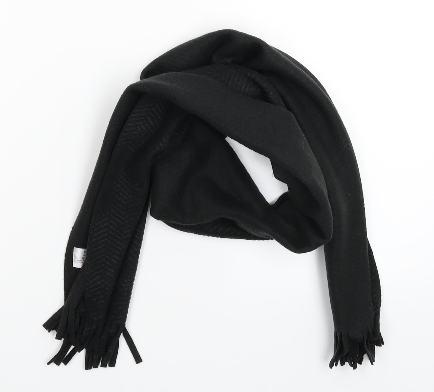 Bonmarché Unisex Black Scarf One Size