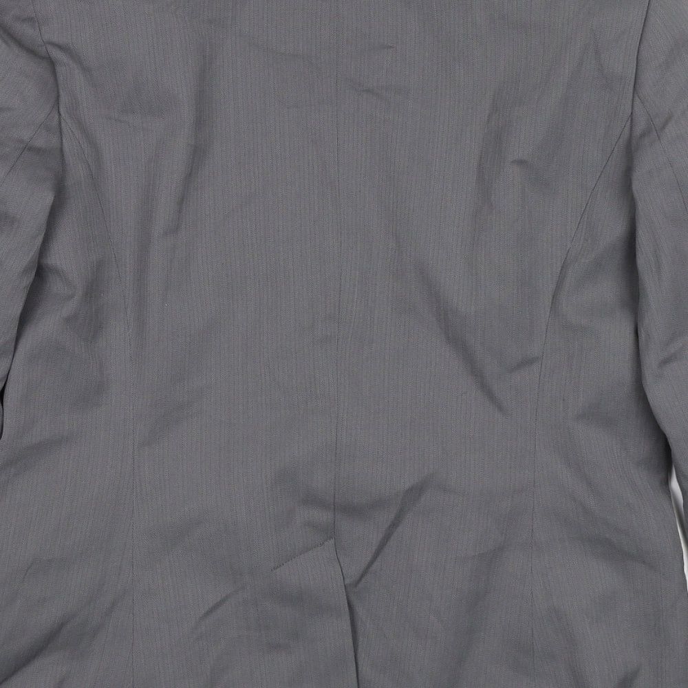 Nexus Womens Grey Jacket Blazer Size 12