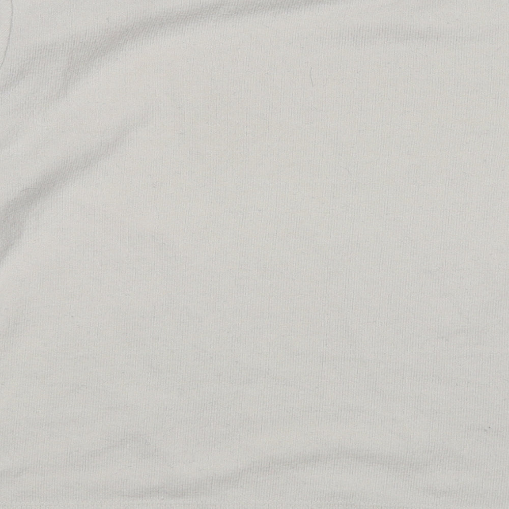 New Look Womens White Pullover Jumper Size L