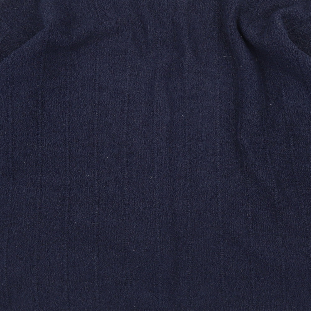 TIGI Womens Blue Jacket Coatigan One Size