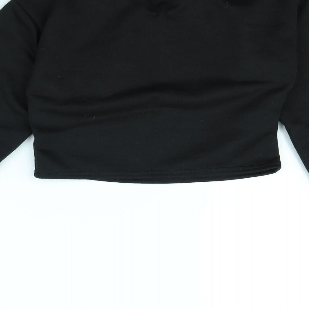 pretty little thing Womens Black Pullover Jumper Size 2