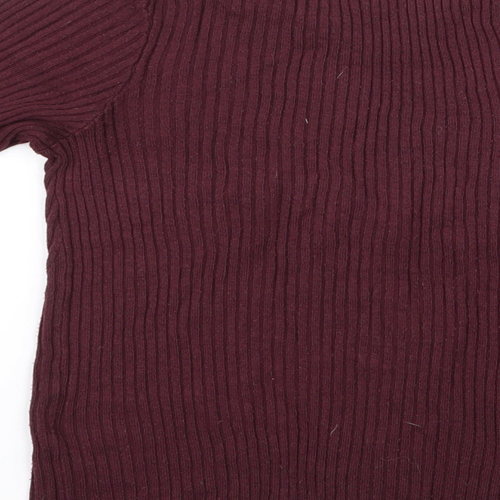 H*M Womens Red Jumper Size 12