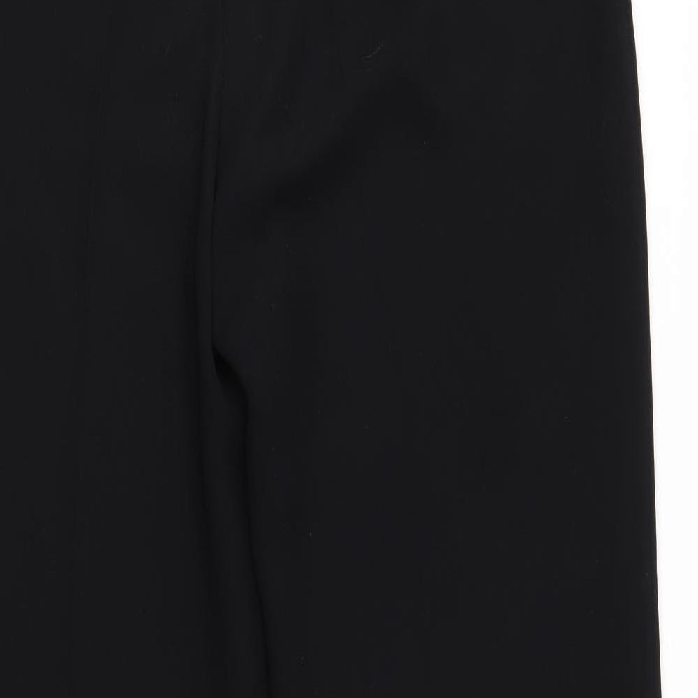 BHS Womens Black Dress Pants Trousers Size 12 L24 in