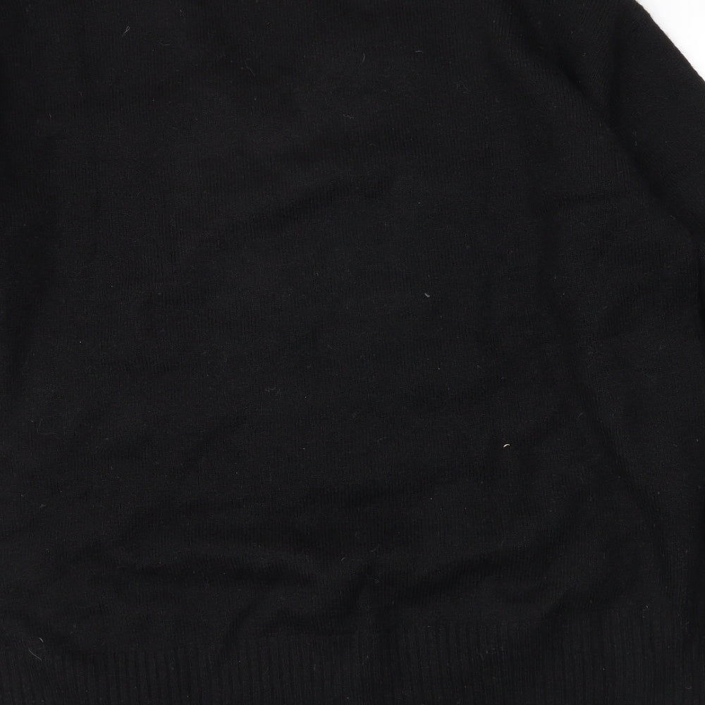 H&M Womens Black Pullover Jumper Size M