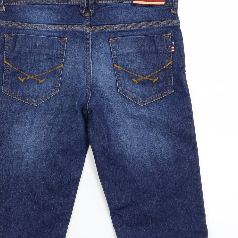 US Polo Assn. Boys Blue Capri Jeans Size 10-11 Years