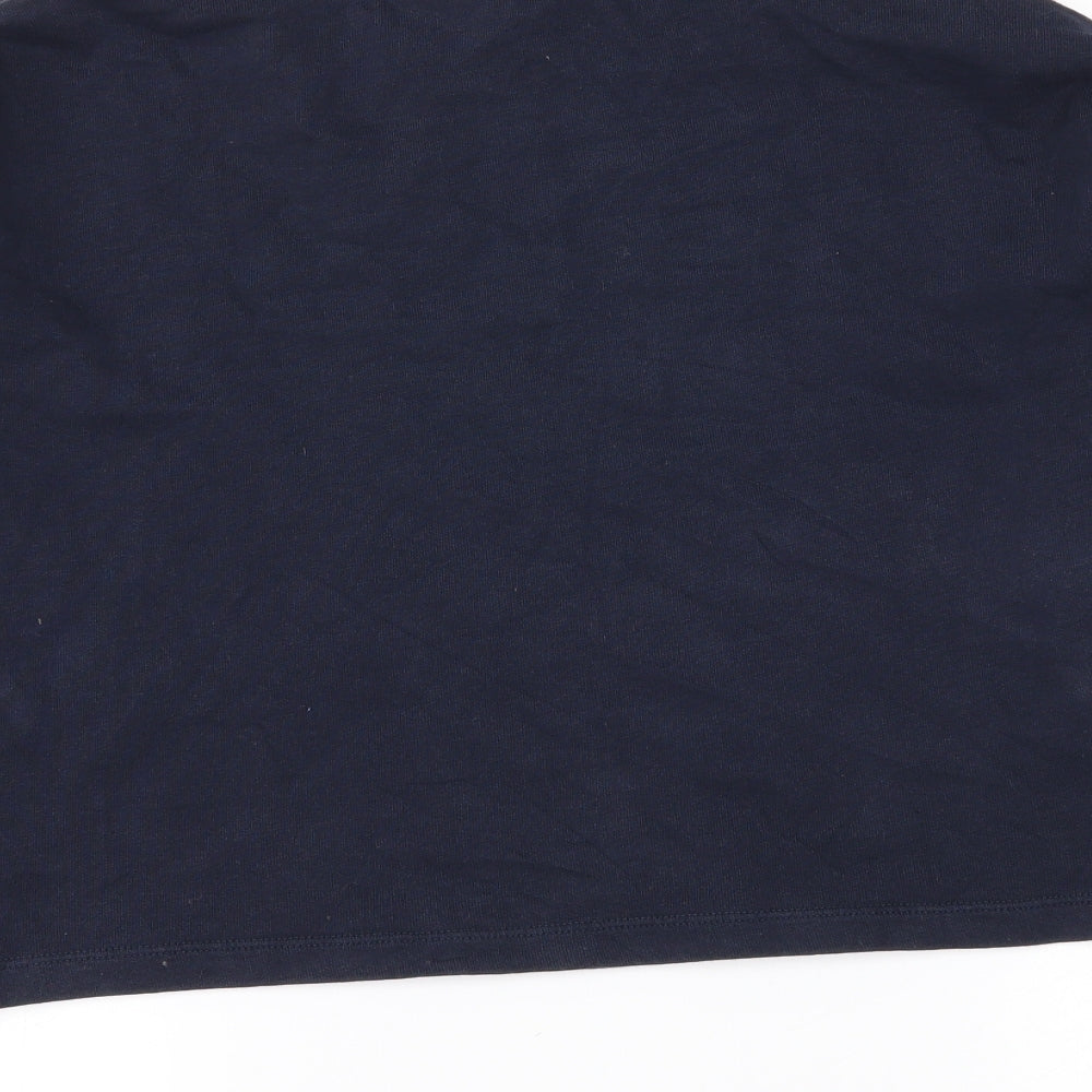 H&M Girls Blue Pullover Jumper Size 12-13 Years