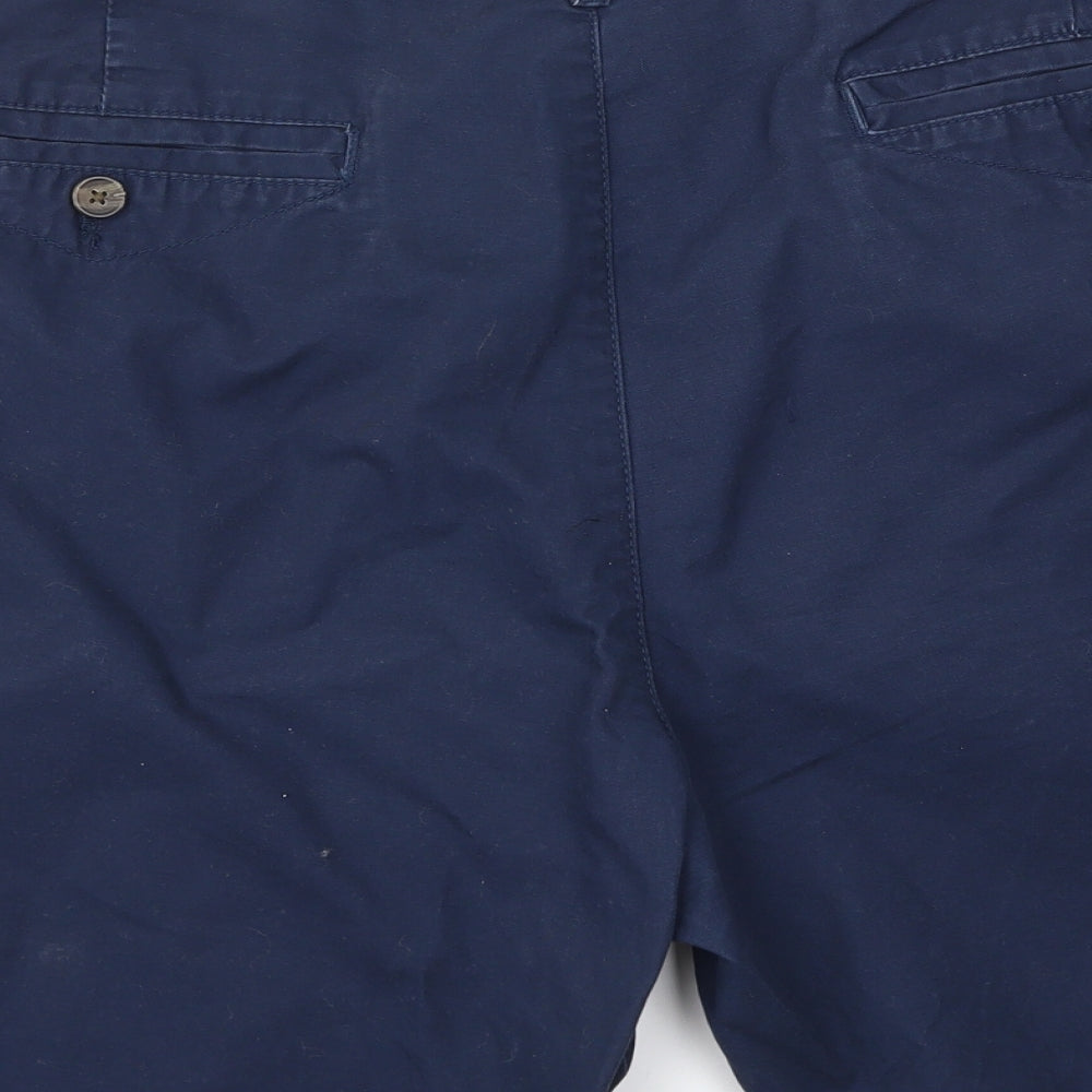F&F Mens Blue Chino Shorts Size 44 in