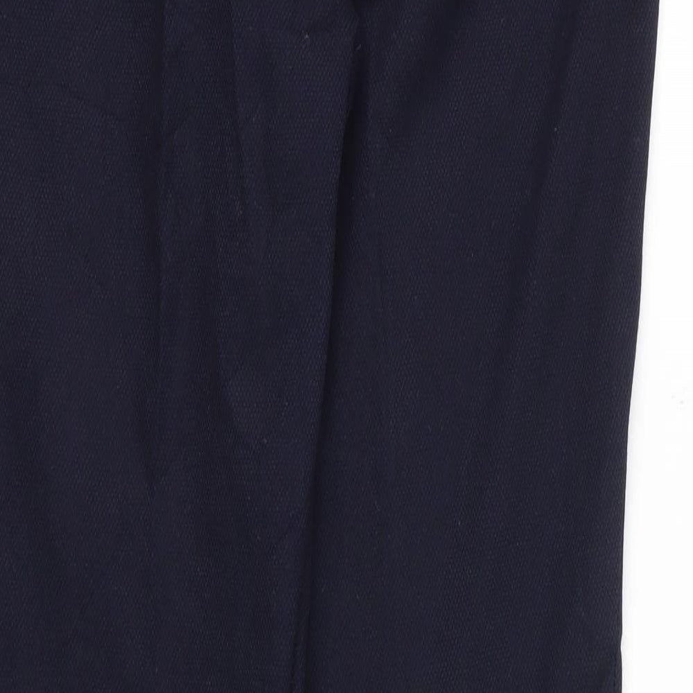 Next Womens Blue Trousers Size 12 L27 in