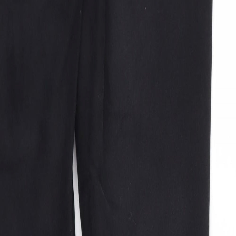 denim &co Womens Black Houndstooth Skinny Jeans Size 10 L27 in