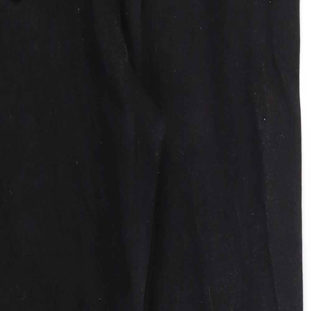 Papaya Womens Black Skinny Jeans Size 14 L25 in
