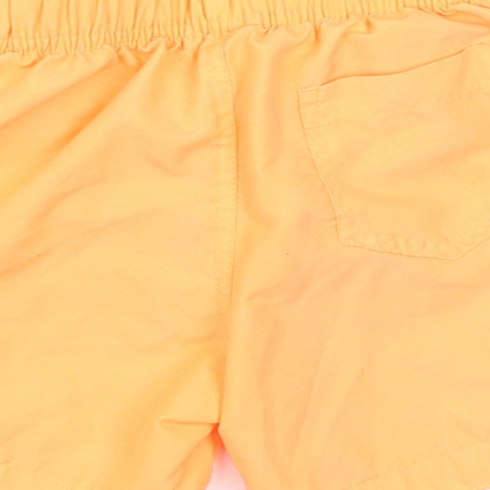Primark Boys Orange Bermuda Shorts Size 4-5 Years
