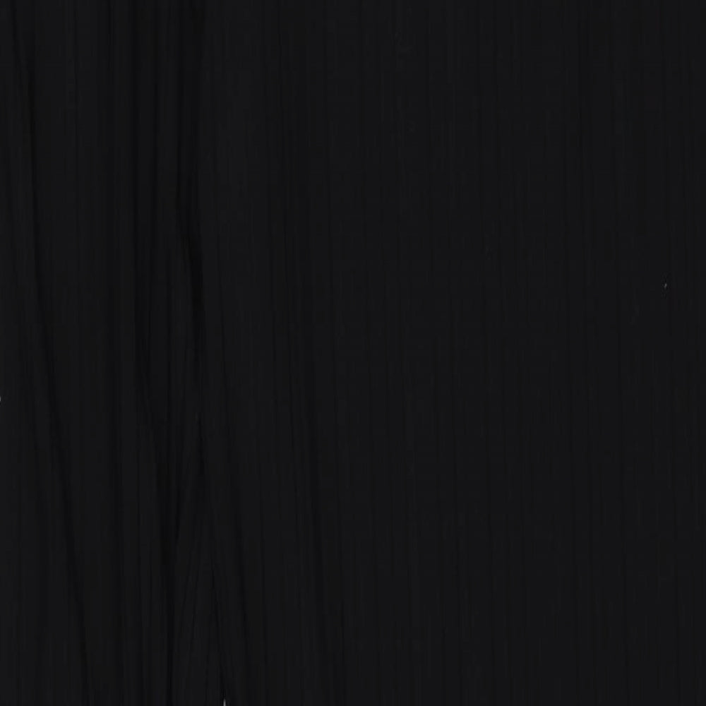 Mitzy Womens Black Trousers Size 16 L27 in - CULLOTTES