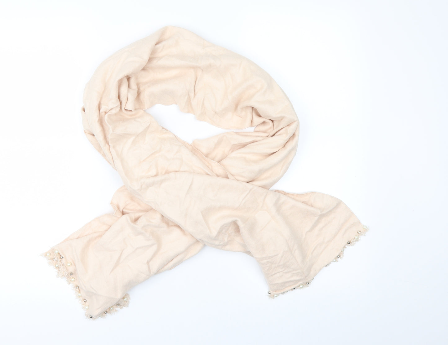 Kelly Craig Womens Orange Scarf