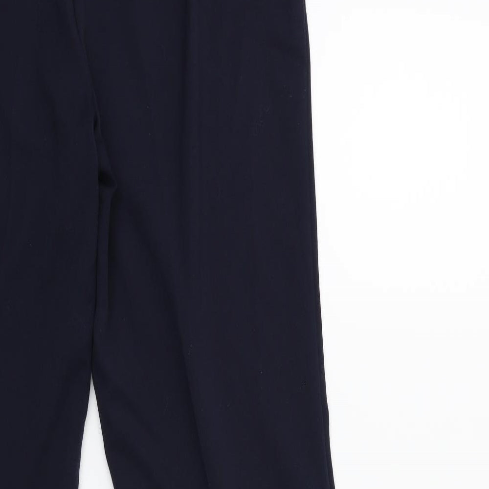 Marks and Spencer Womens Blue Trousers Size 12 L30 in