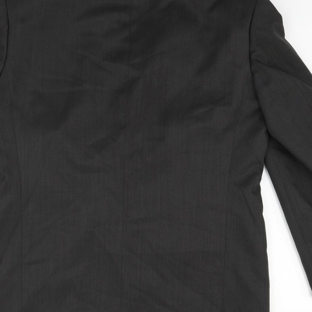 Armando Mens Grey Jacket Blazer Size 38