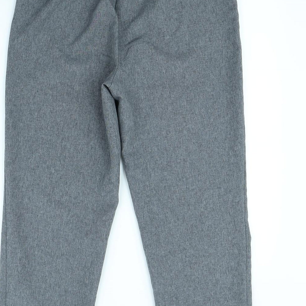 Bonmarché Womens Grey Dress Pants Trousers Size 12 L30 in