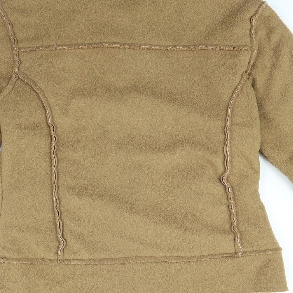 Preworn Womens Brown Jacket Size 8