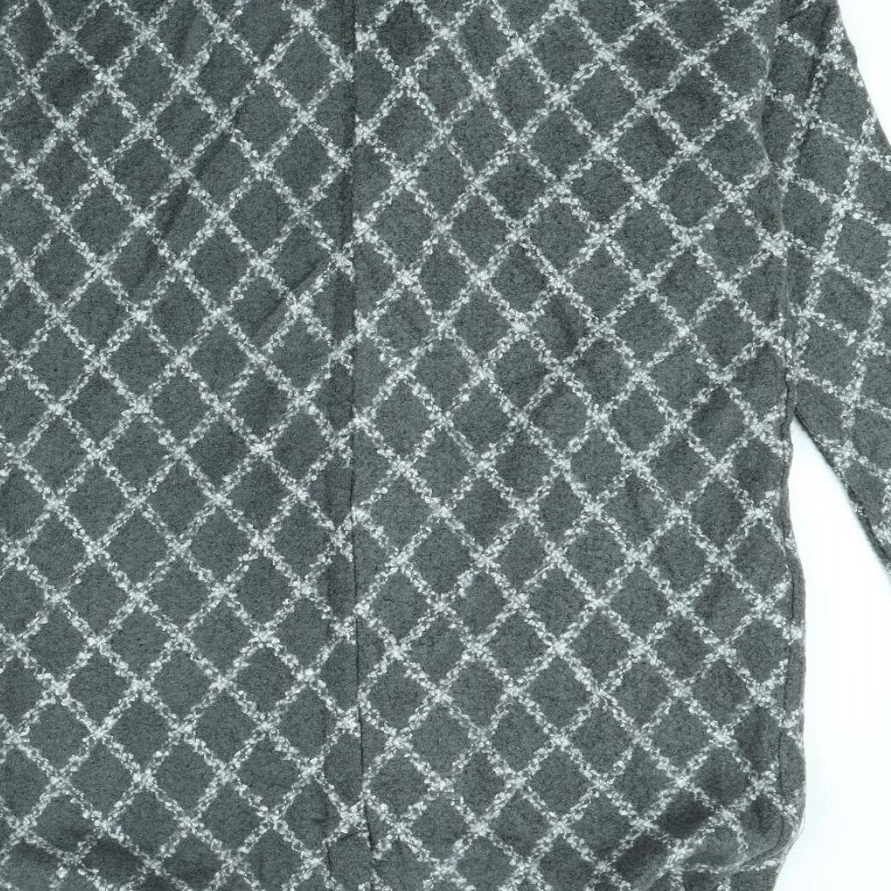 NEXT Womens Grey Herringbone Jacket Size M