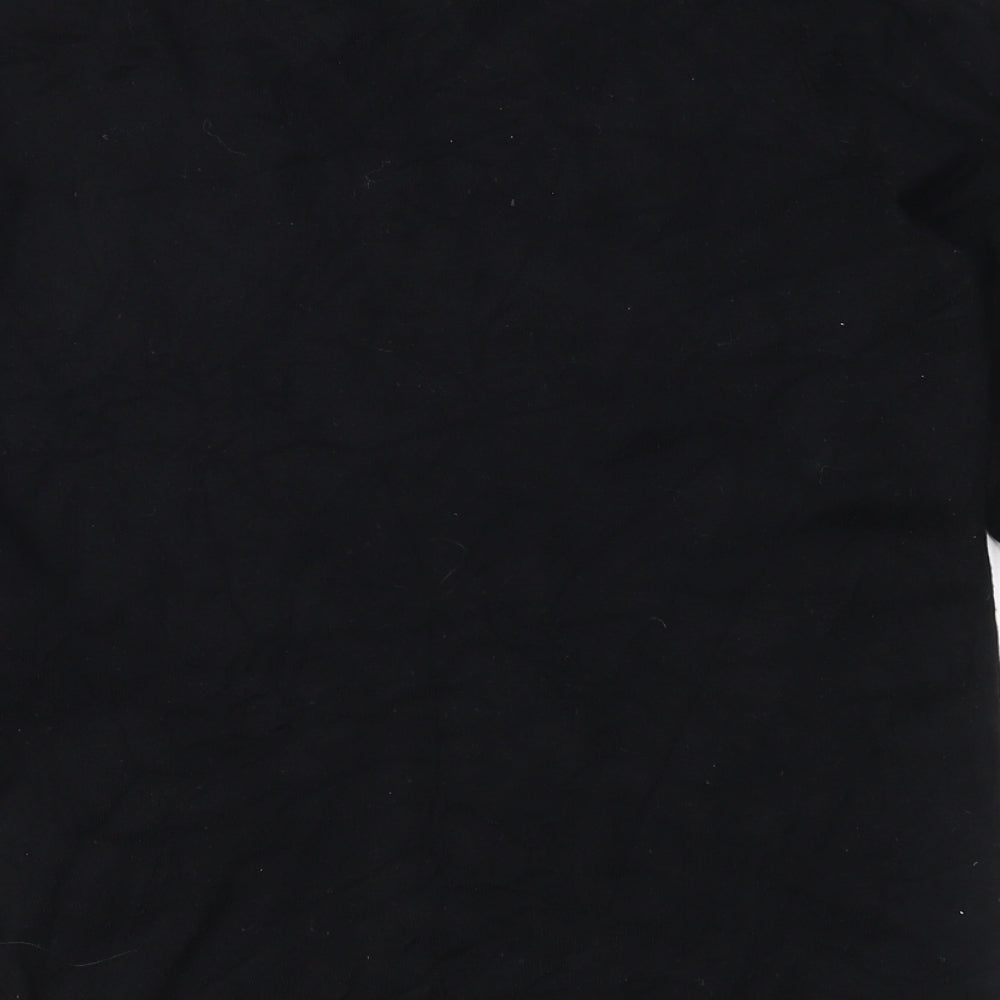 Principles Womens Black Geometric Pullover Jumper Size 10