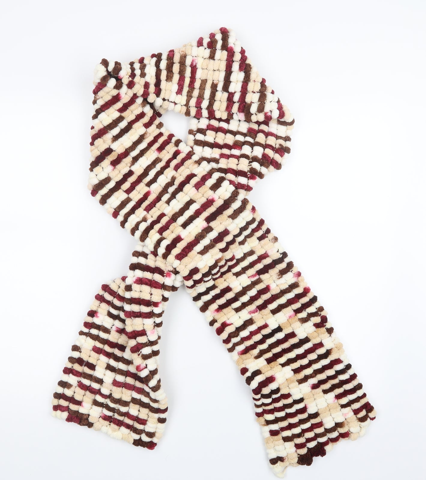 Preworn Womens Red Scarf