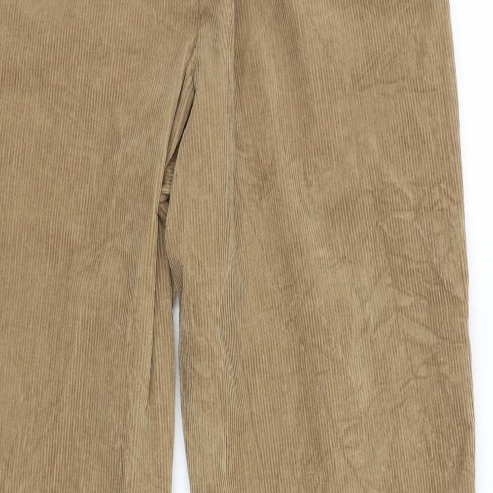 Preworn Womens Brown Trousers Size 8 L25.5 in