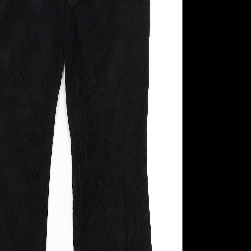 Marks and Spencer Womens Black Trousers Size 10 L27 in