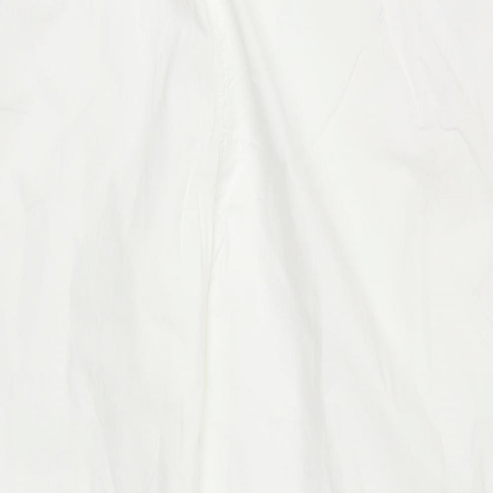 Bonmarché Womens White Trousers Size 18 L26 in