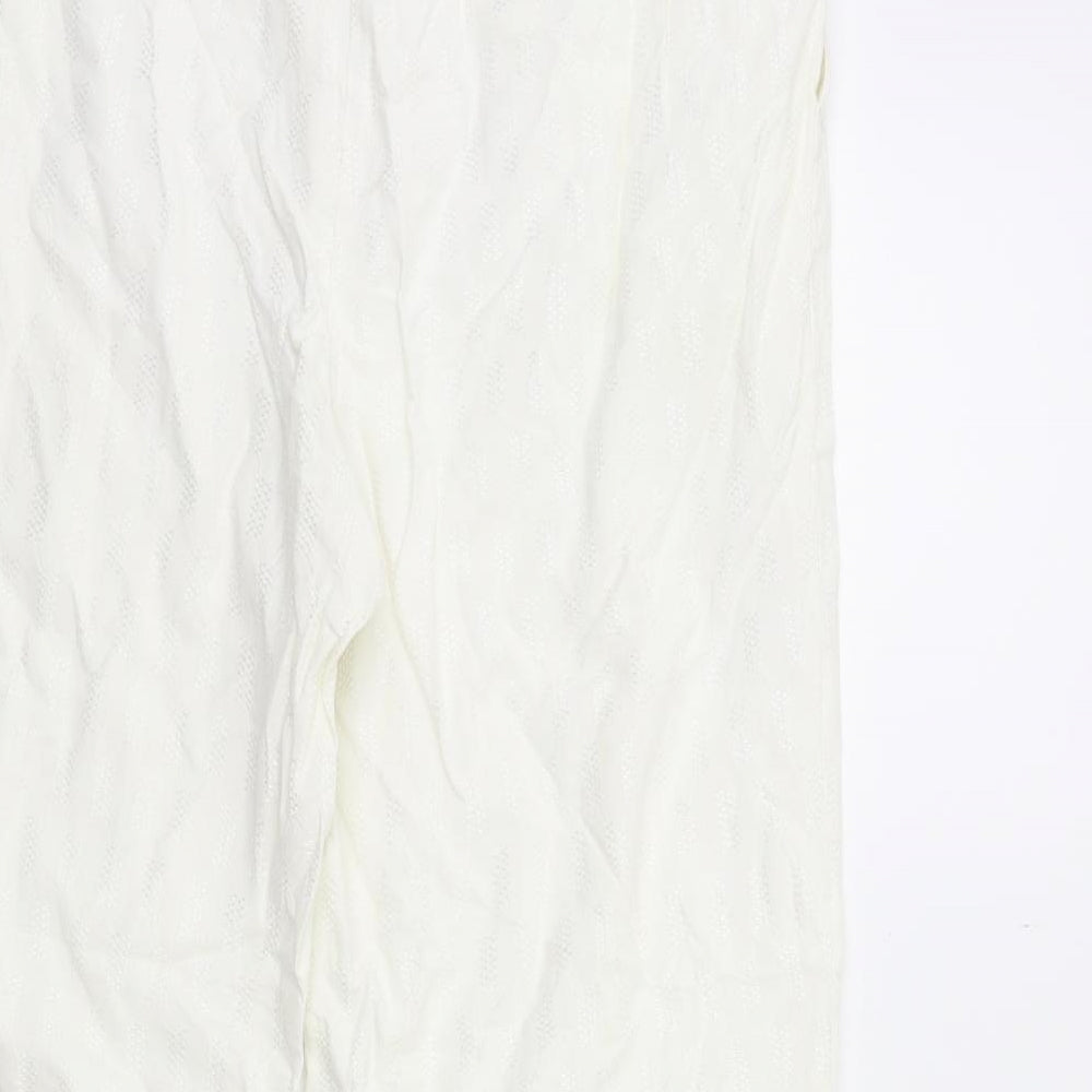Preworn Womens White Trousers Size 30 in L29 in