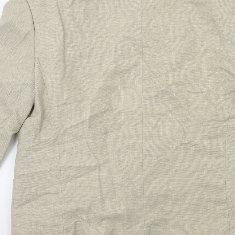 Debenhams Womens Beige Jacket Coat Size 14