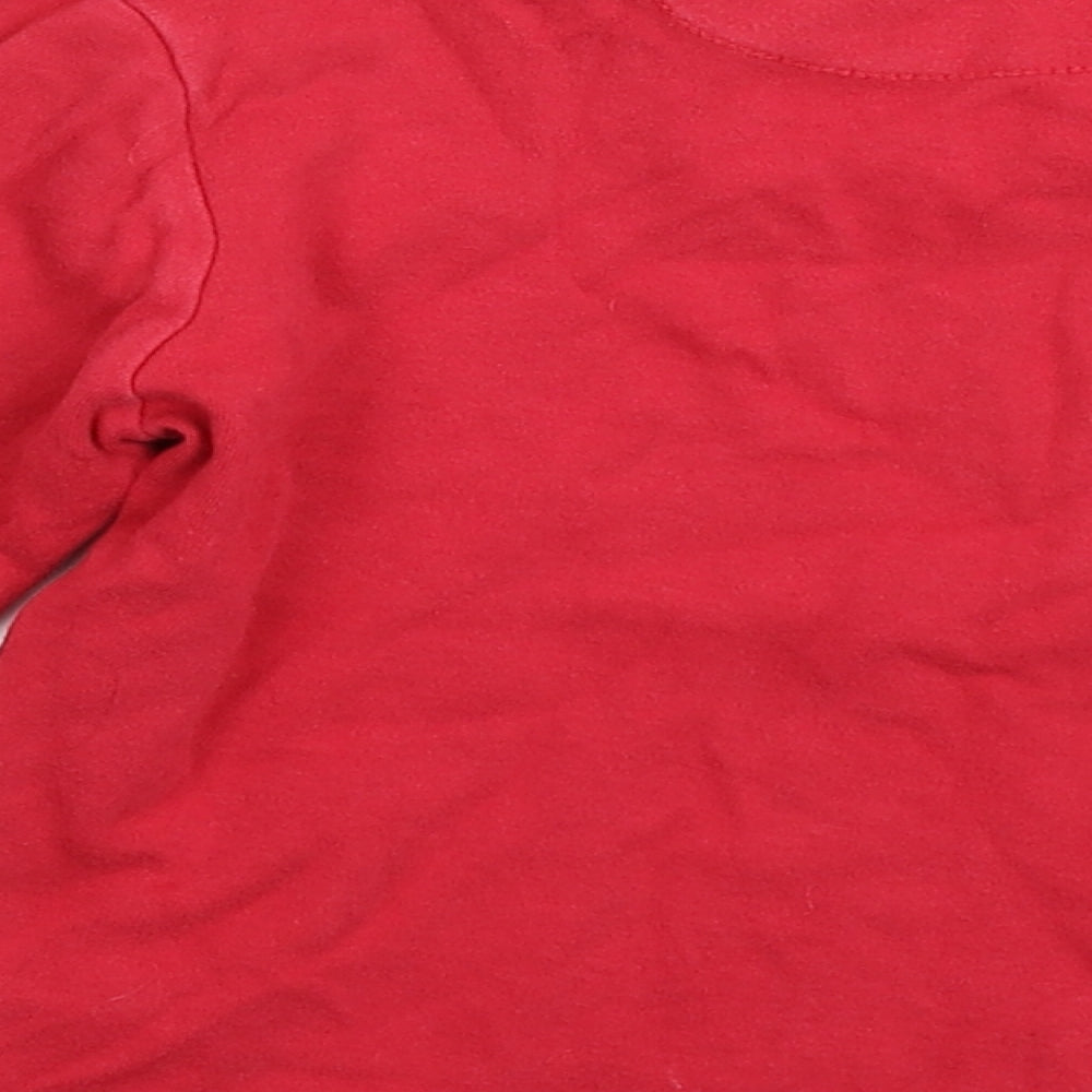 John Lewis Boys Red Basic T-Shirt Size 6 Years