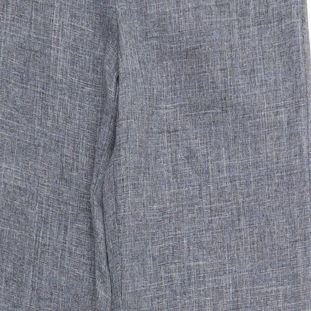 Preworn Womens Blue Trousers Size 12 L23 in