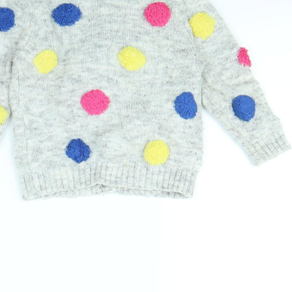 TU Boys Grey Polka Dot Jacket Size 2 Years