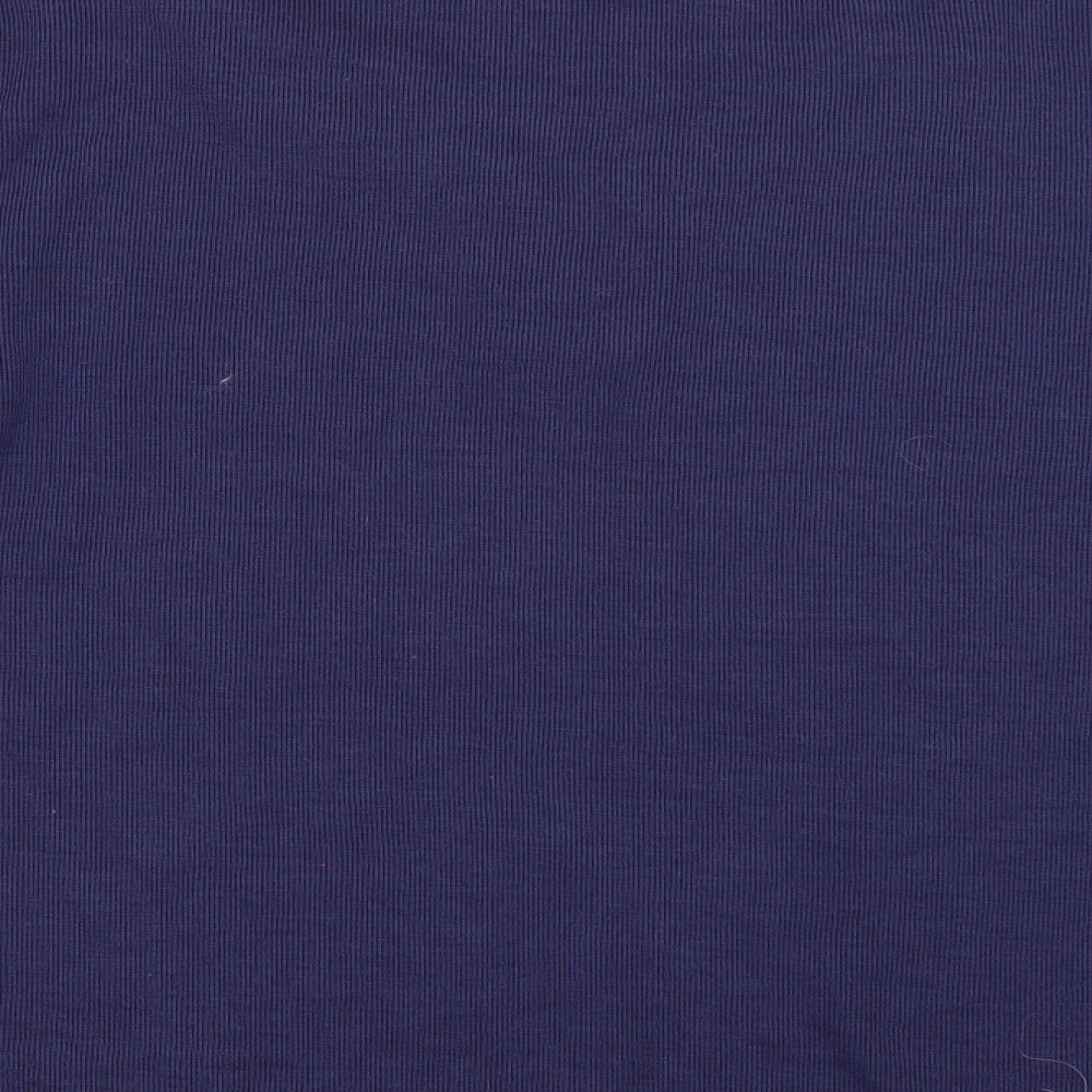 BM Womens Blue Pullover Jumper Size M