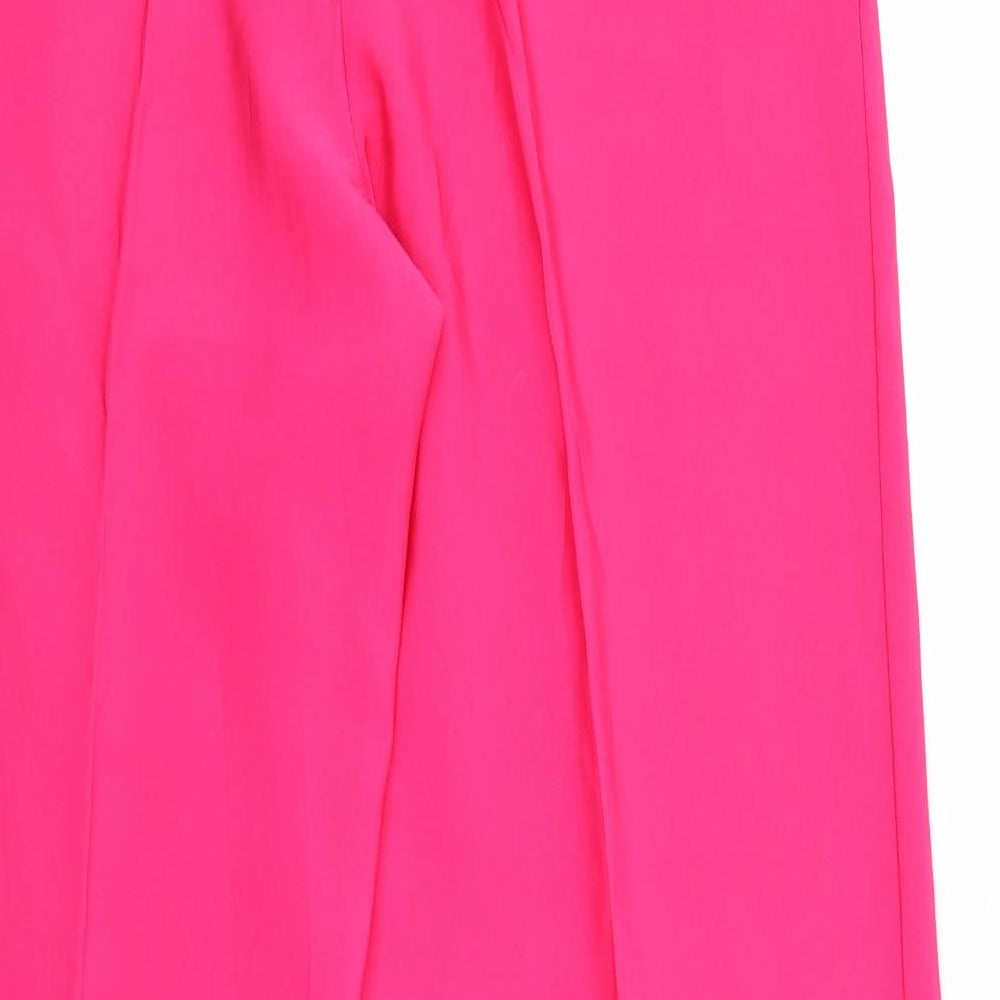Pisani Womens Pink Trousers Size 6 L29 in