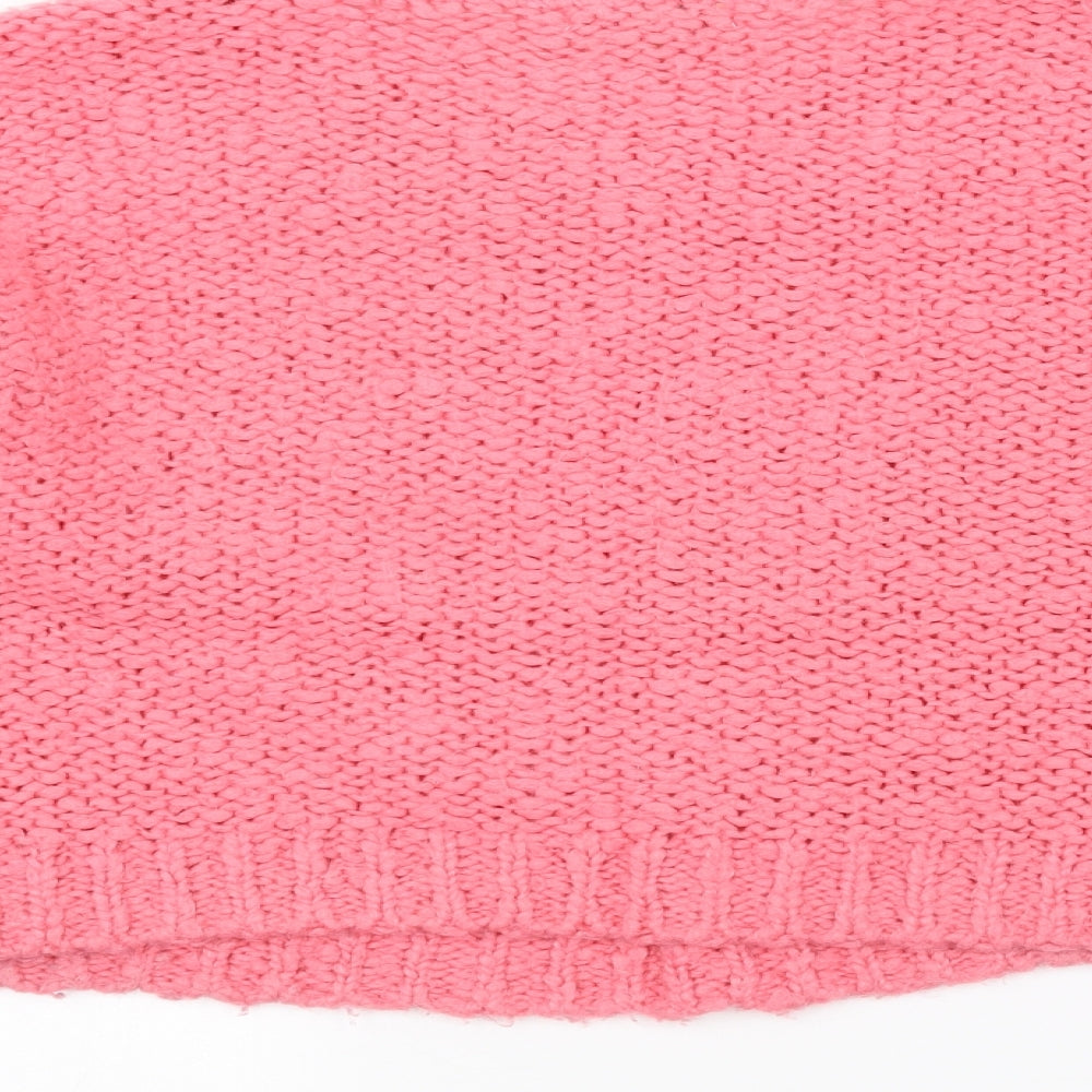NEXT Womens Pink Knit Pullover Jumper Size M