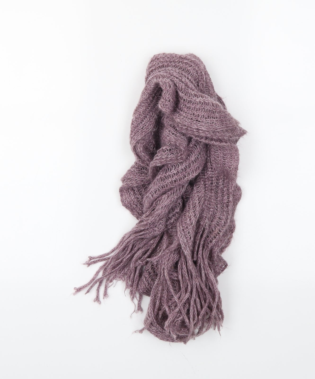 Preworn Womens Purple Scarf