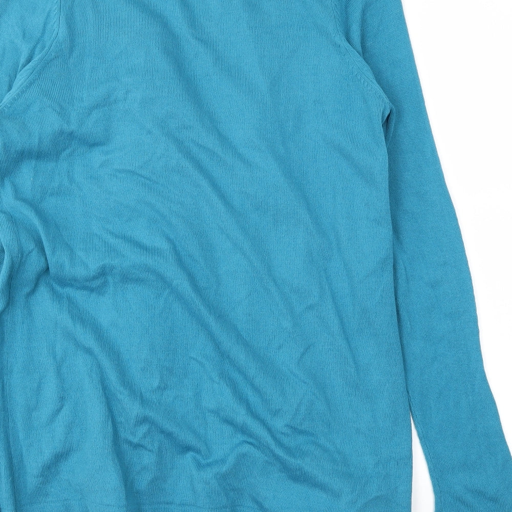 Warehouse Womens Blue Pullover Jumper Size 12