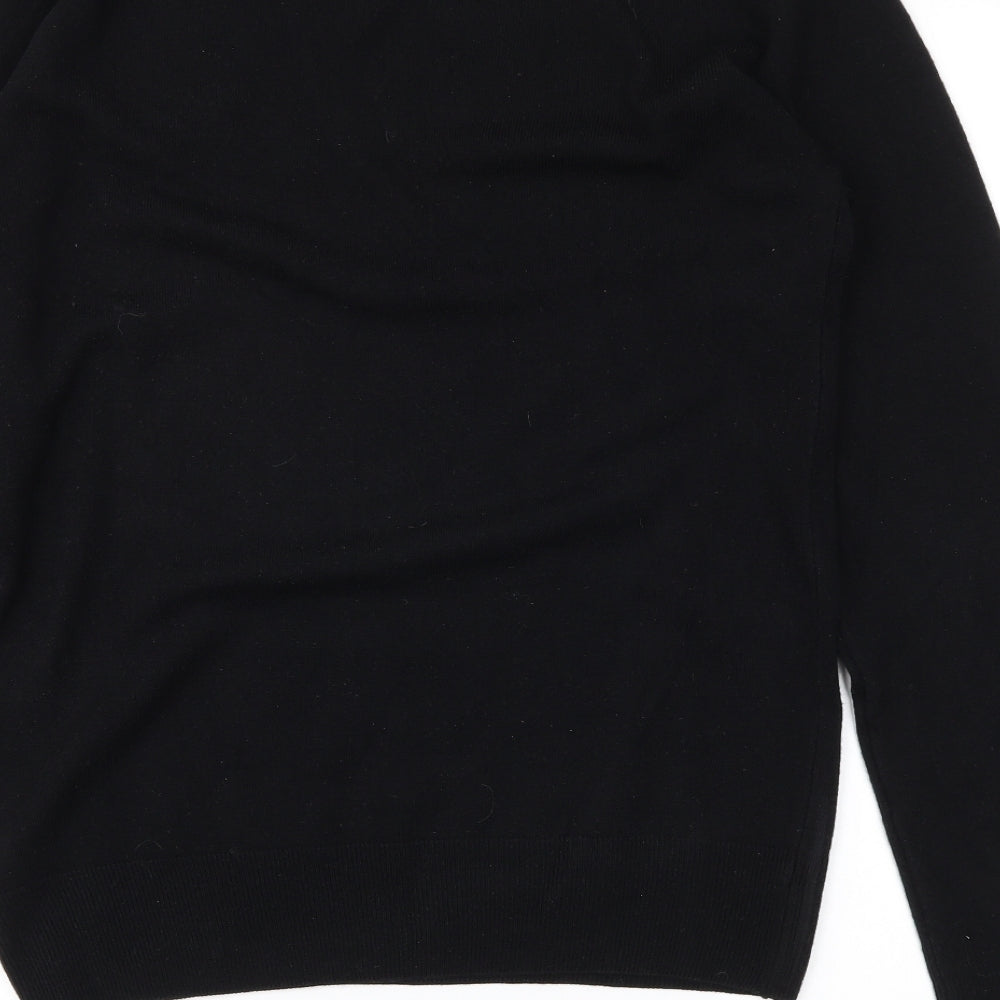 F&F Womens Black Pullover Jumper Size M