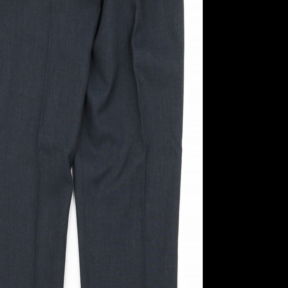 Preworn Womens Black Trousers Size 31 L29 in