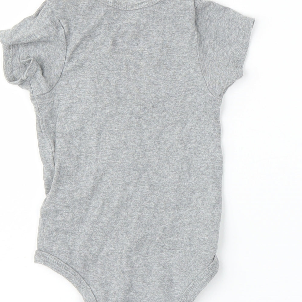 Nike Baby Grey Babygrow One-Piece Size 6-9 Months