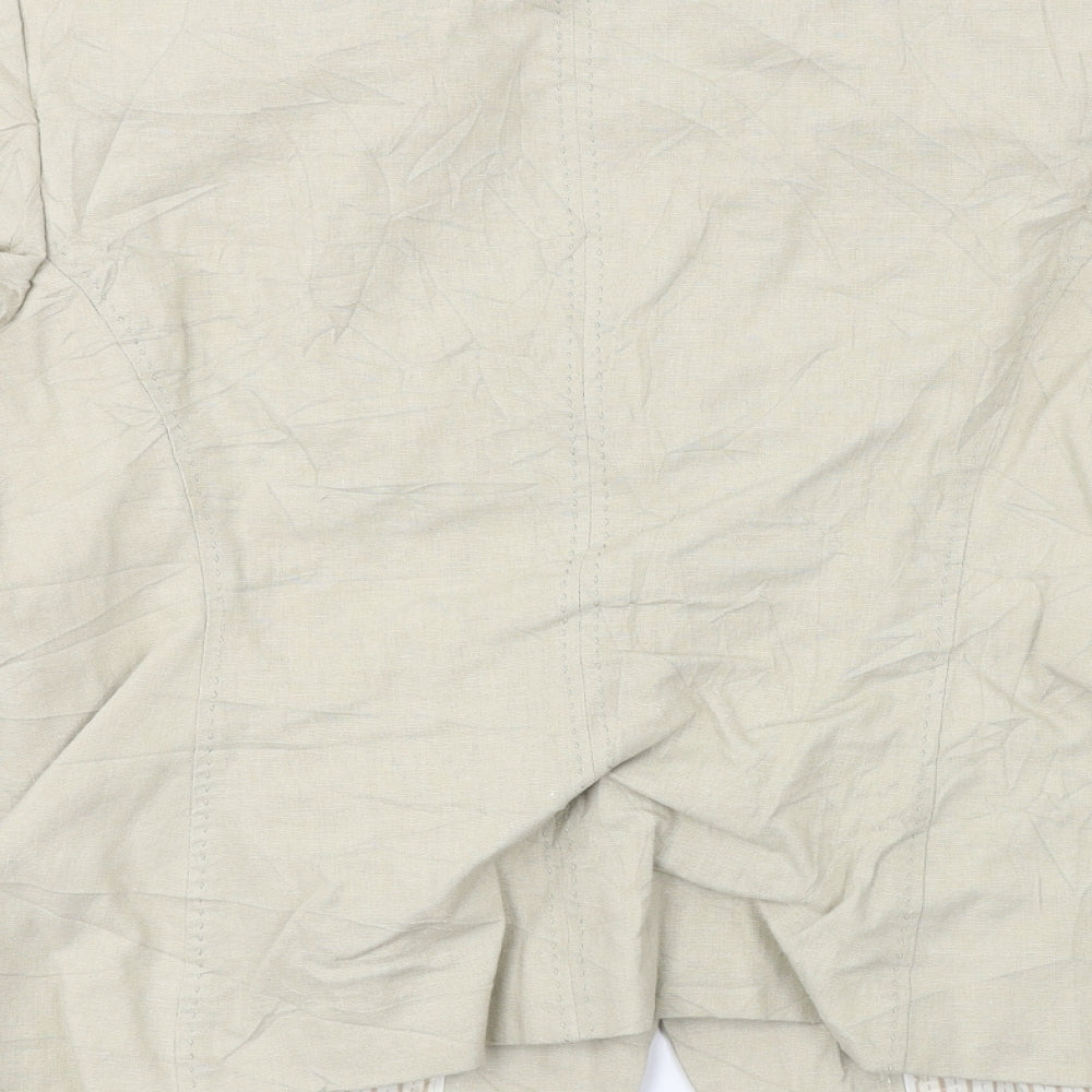Marks and Spencer Womens Beige Jacket Coat Size 14