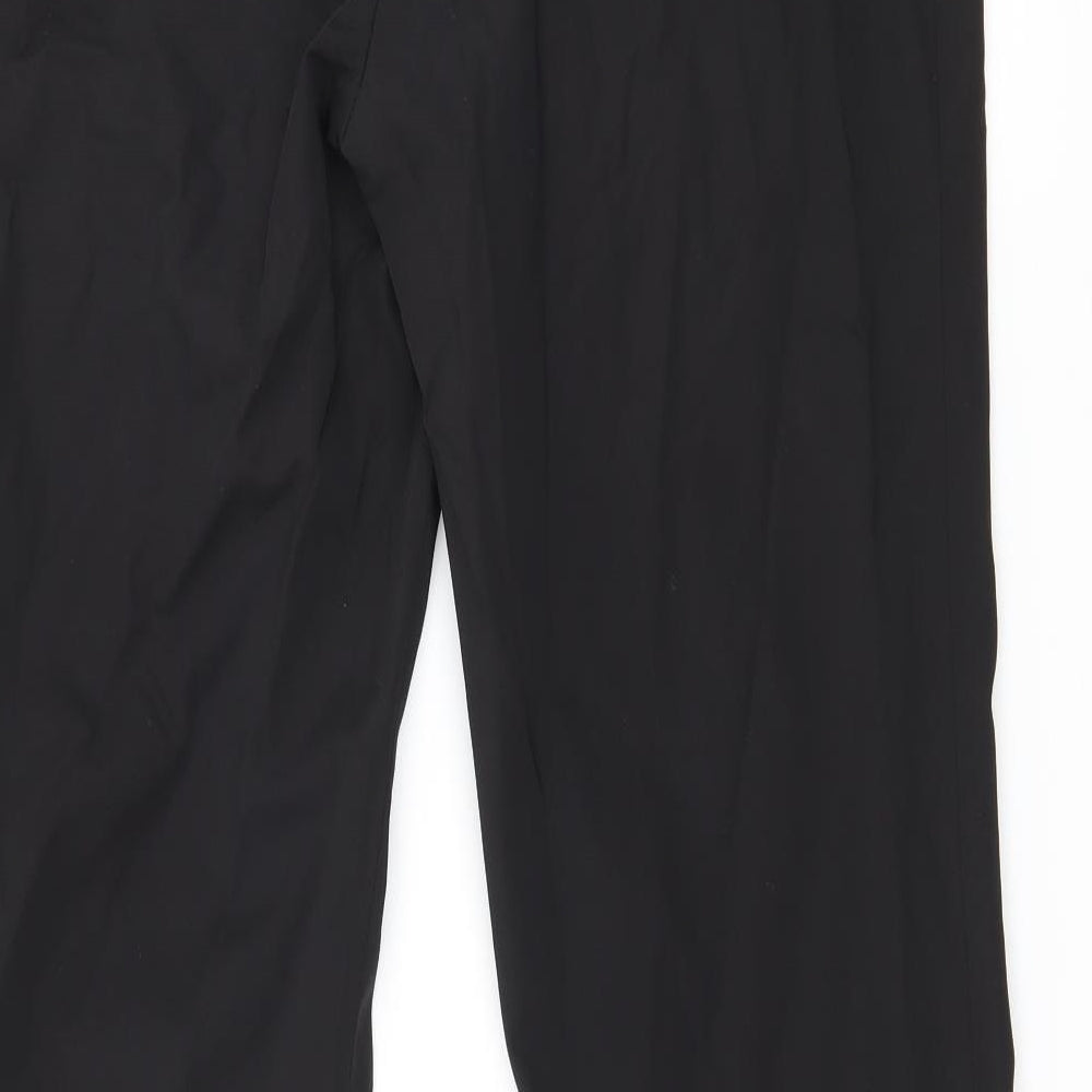 Etam Womens Black Trousers Size 14 L30 in