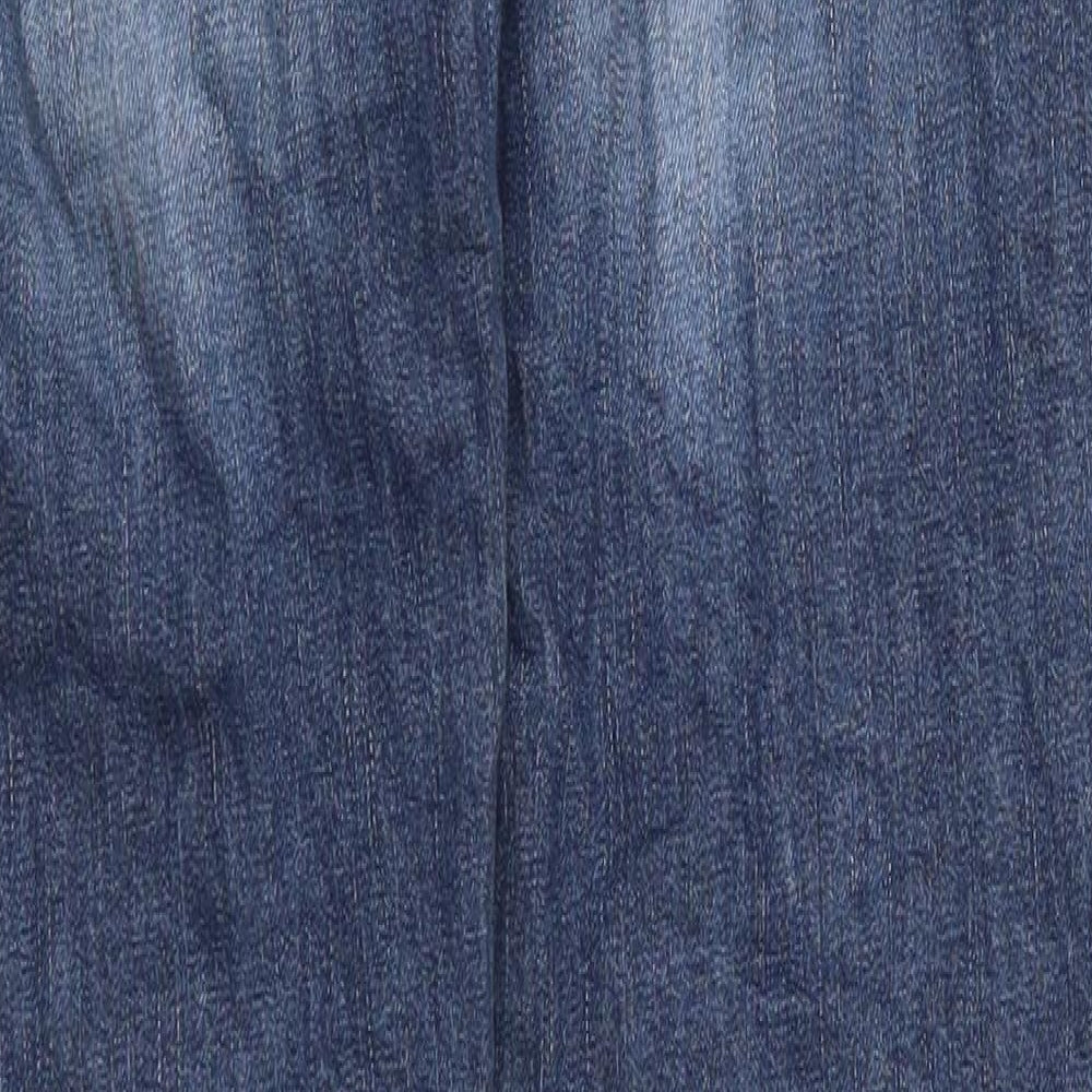 Preworn Womens Blue Denim Skinny Jeans Size 32 in L31 in