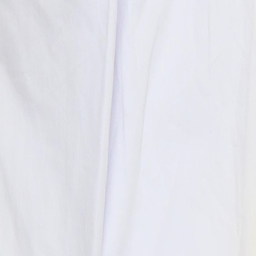 DS Fashion Womens White Denim Skinny Jeans Size 8 L30 in