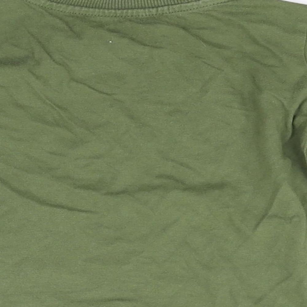 F&F Girls Green Basic T-Shirt Size 18-24 Months