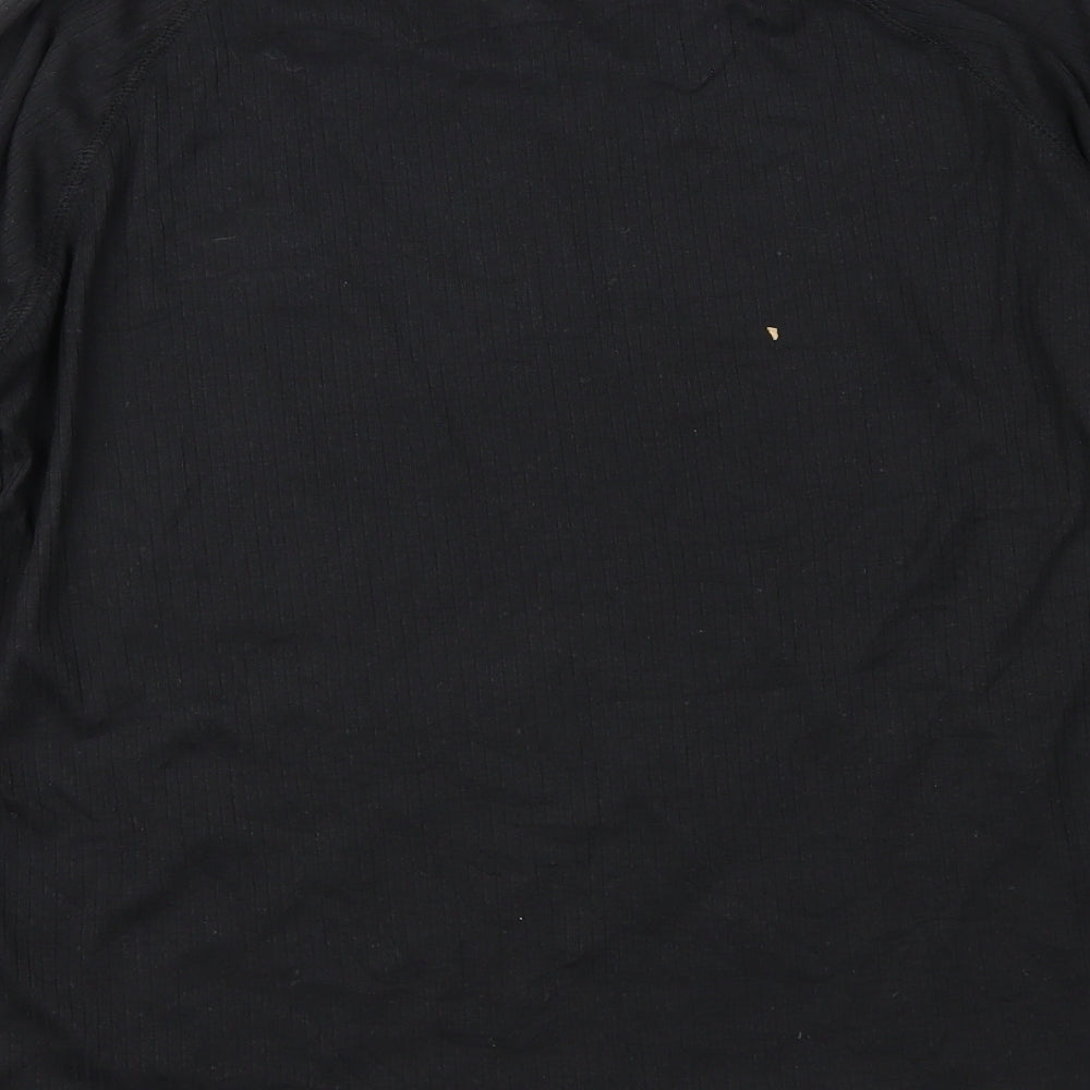 Board Angels Womens Black Basic T-Shirt Size 14