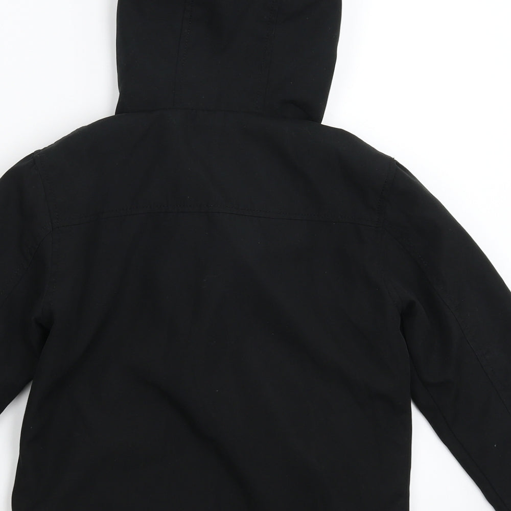 George Boys Black Jacket Size 5-6 Years