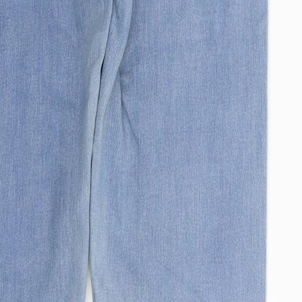 Denim & Co. Womens Blue Denim Skinny Jeans Size 6 L31 in