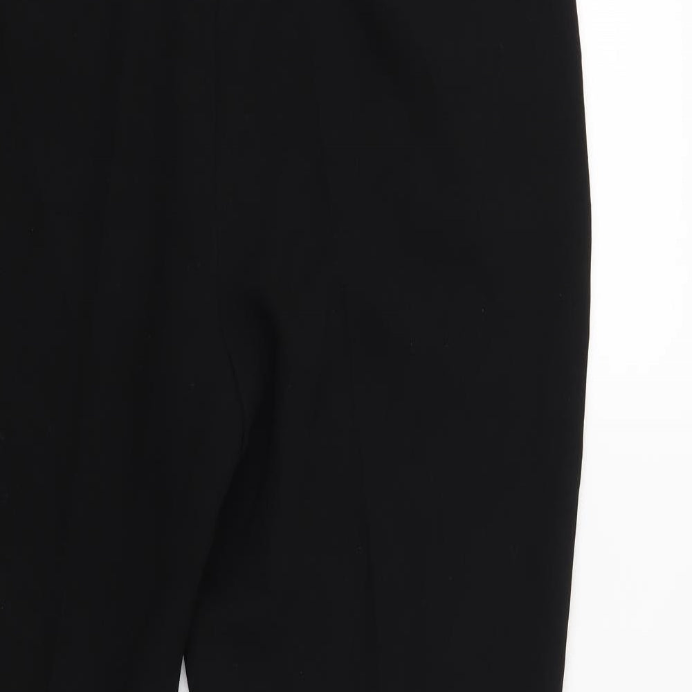 Mark Shale Womens Black Trousers Size 16 L24 in